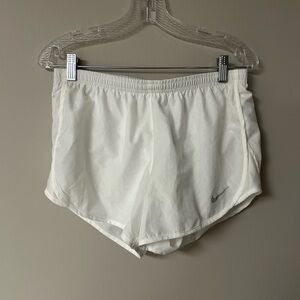 Nike White Dri Fit‎ Shorts